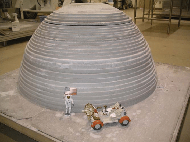 Scaled-prototype-of-lunar-dome-structure-printed-with-Contour-Crafting-CC-Credits